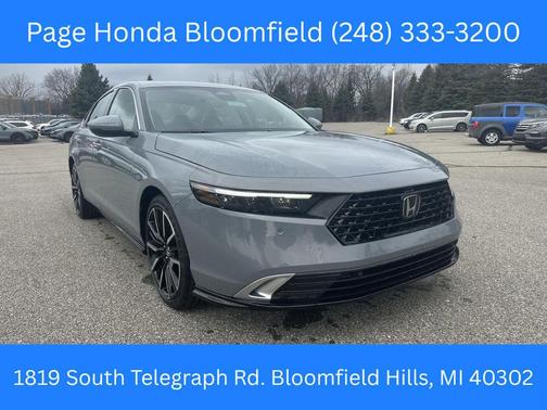 Urban Gray Pearl 2026 Honda Accord Hybrid Touring