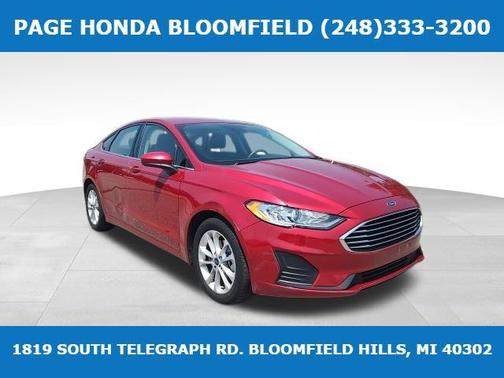 2020 Ford Fusion SE