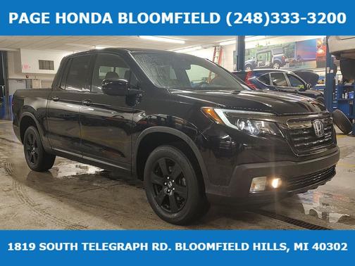 2017 Honda Ridgeline Black