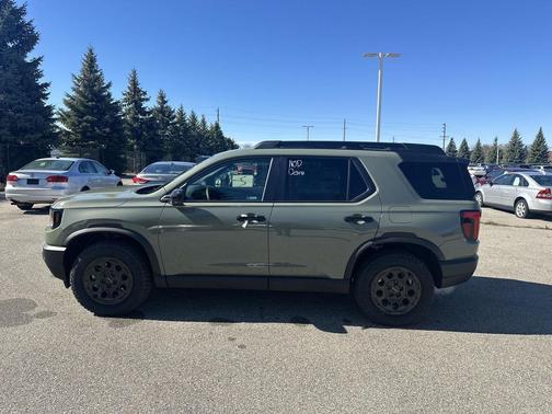 Ash Green Metallic 2026 Honda Passport AWD TrailSport Blackout