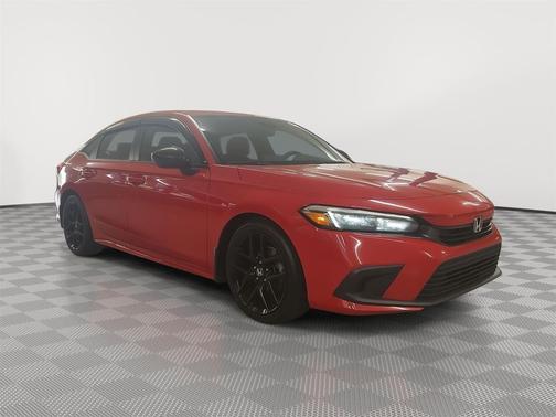 Rallye Red 2022 Honda Civic Sport