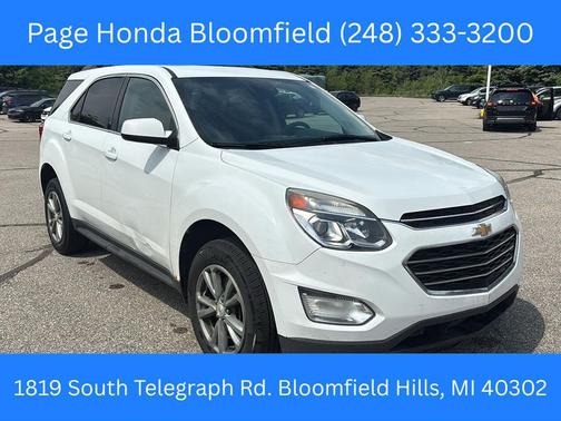 Summit White 2017 Chevrolet Equinox 1LT
