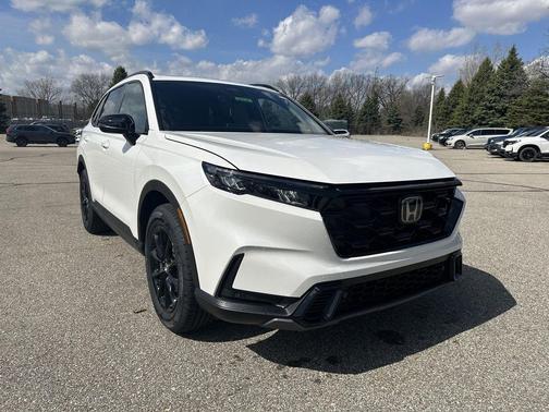Platinum White Pearl 2026 Honda CR-V Hybrid Sport-L AWD