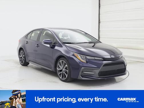 Blue 2021 Toyota Corolla SE