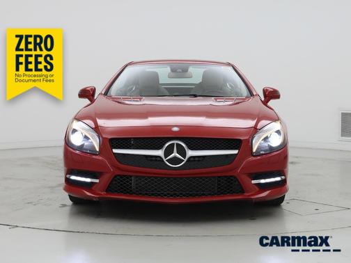 Red 2015 Mercedes-Benz SL-Class
