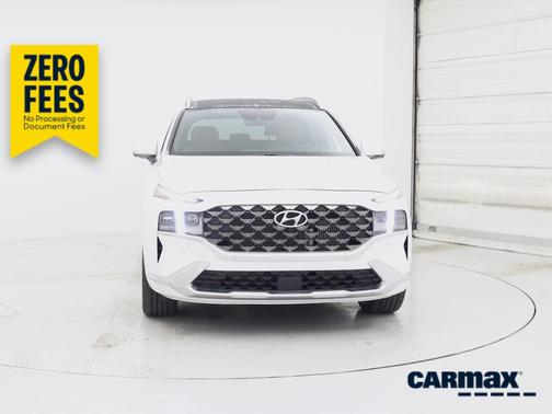 White 2023 Hyundai SANTA FE Calligraphy