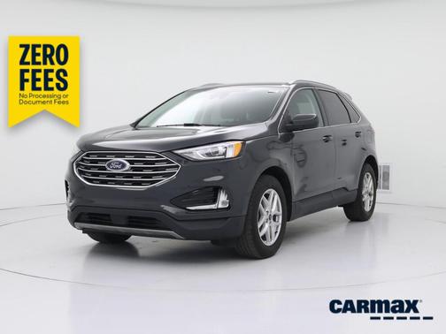 Gray 2021 Ford Edge SEL