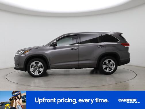 Gray 2019 Toyota Highlander Limited