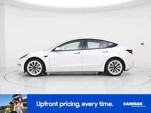 White 2022 Tesla Model 3 Long Range