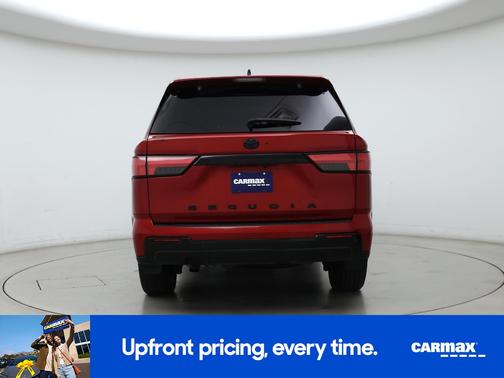 Red 2024 Toyota Sequoia Platinum