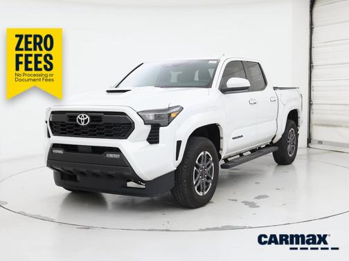 White 2024 Toyota Tacoma TRD Sport