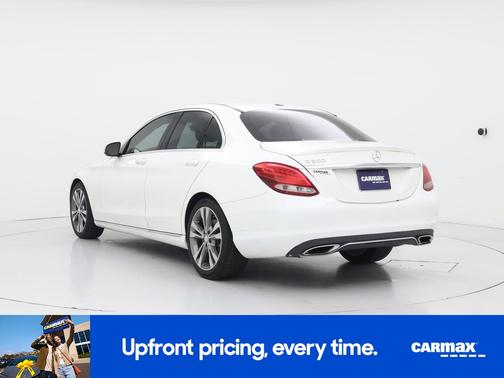 White 2015 Mercedes-Benz C-Class
