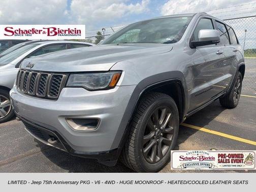 Billet Silver Metallic Clearcoat 2016 Jeep Grand Cherokee Limited