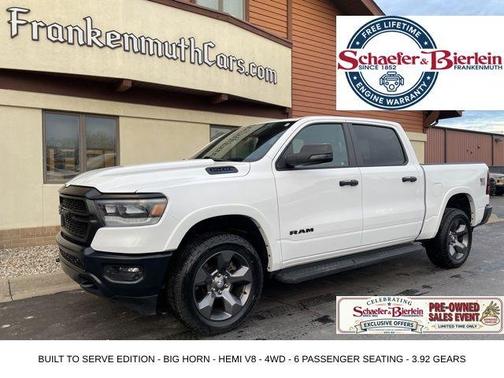 Bright White Clearcoat 2023 RAM 1500 Big Horn