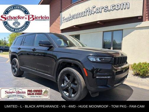 Diamond Black 2024 Jeep Grand Cherokee L Limited