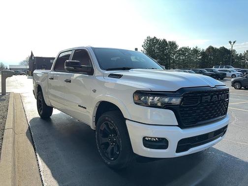 White 2026 RAM 1500 Big Horn