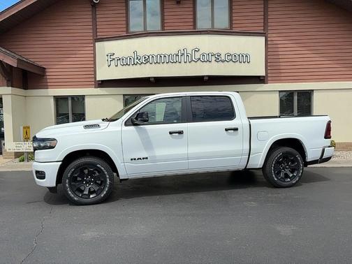 White 2026 RAM 1500 Big Horn