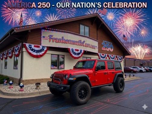 Firecracker Red Clearcoat 2022 Jeep Wrangler Unlimited Rubicon