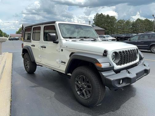 White 2026 Jeep Wrangler Sport