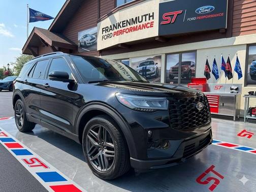 Agate Black Metallic 2025 Ford Explorer ST