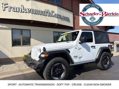 Bright White Clearcoat 2021 Jeep Wrangler Sport