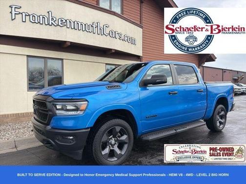 Hydro Blue Pearlcoat 2023 RAM 1500 Big Horn