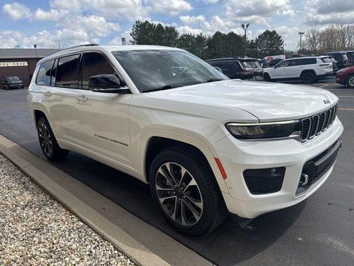 Bright White Clearcoat 2021 Jeep Grand Cherokee L Overland