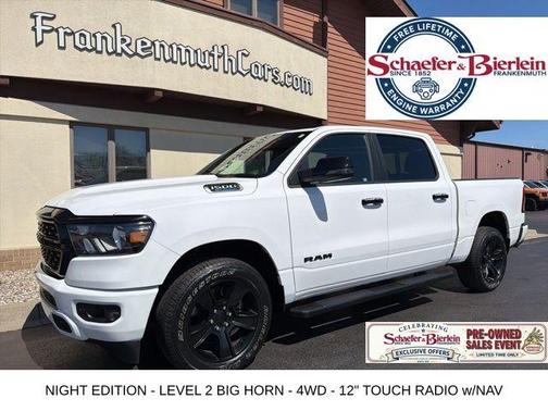 Bright White Clearcoat 2023 RAM 1500 Big Horn