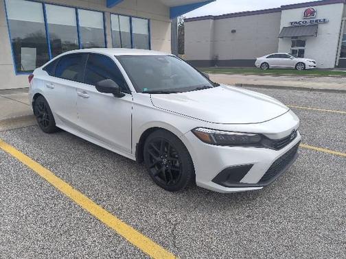 Platinum White Pearl 2023 Honda Civic