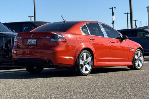 Ignition Orange Metallic 2008 Pontiac G8 GT