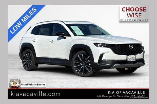Wind Chill Pearl 2025 Mazda CX-50 2.5 Turbo Premium Package