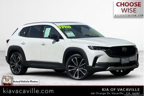 Wind Chill Pearl 2025 Mazda CX-50 2.5 Turbo Premium Package