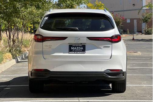 Rhodium White Premium 2024 Mazda CX-90 PHEV Preferred