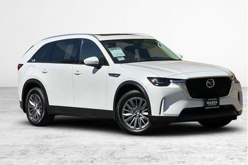 Rhodium White Premium 2024 Mazda CX-90 PHEV Preferred