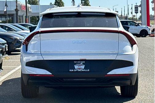 Glacial White Pearl 2026 Kia EV6 Light Long Range RWD