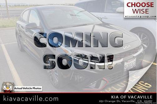 Aurora Black 2023 Kia Forte GT