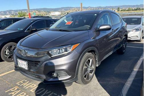 Modern Steel Metallic 2021 Honda HR-V EX