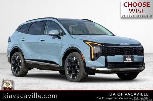 Heritage Blue 2026 Kia Sportage Hybrid SX-Prestige