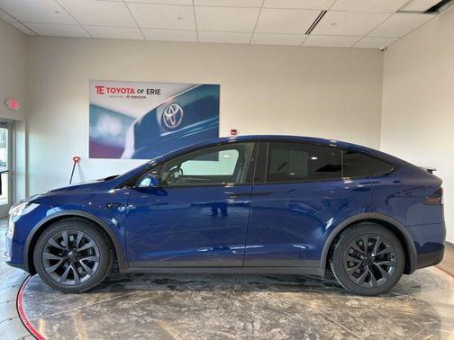Deep Blue Metallic 2024 Tesla Model X Long Range