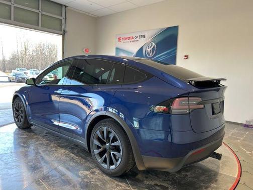 Deep Blue Metallic 2024 Tesla Model X Long Range