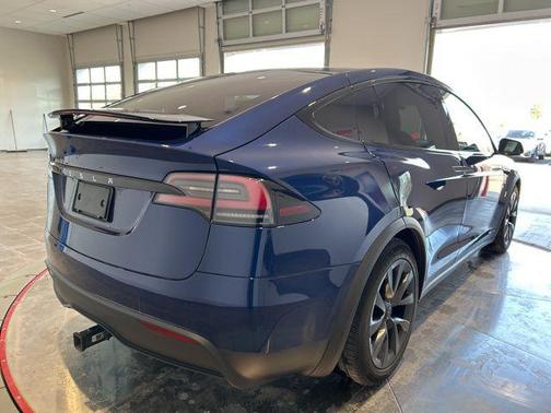 Deep Blue Metallic 2024 Tesla Model X Long Range