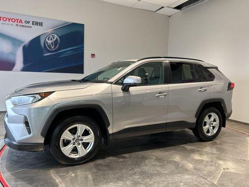 Silver Sky Metallic 2021 Toyota RAV4 XLE