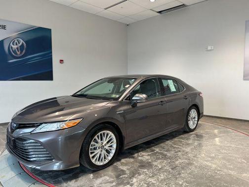 Predawn Gray Mica 2019 Toyota Camry Hybrid XLE