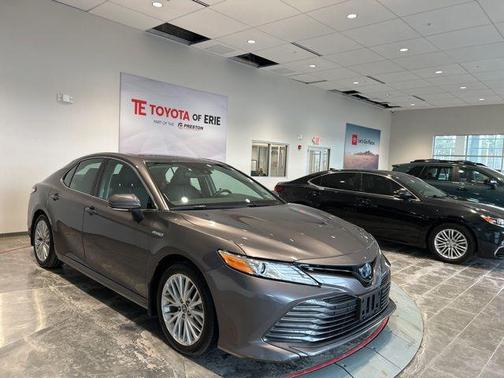 Predawn Gray Mica 2019 Toyota Camry Hybrid XLE