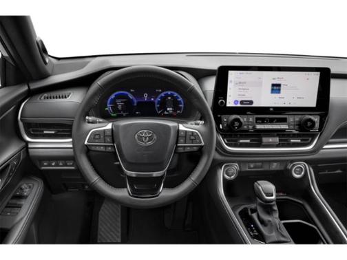Midnight Black 2026 Toyota Highlander Hybrid Base