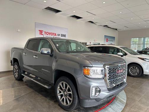 Satin Steel Metallic 2022 GMC Canyon Denali