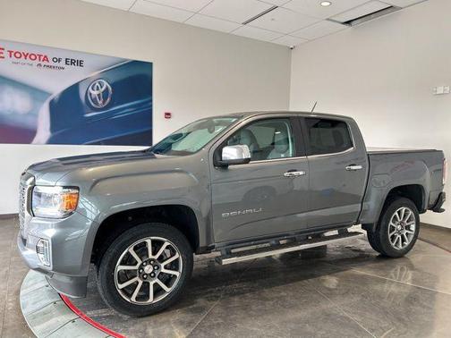 Satin Steel Metallic 2022 GMC Canyon Denali