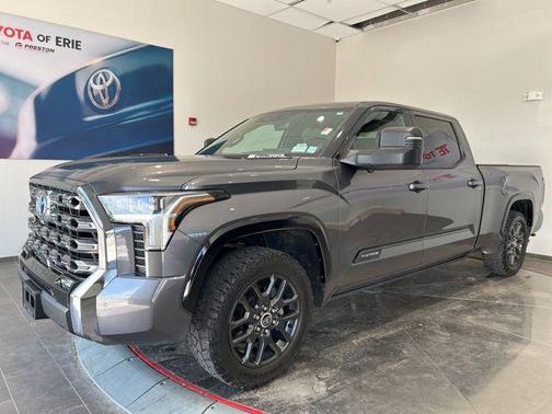 Magnetic Gray Metallic 2023 Toyota Tundra Hybrid Platinum