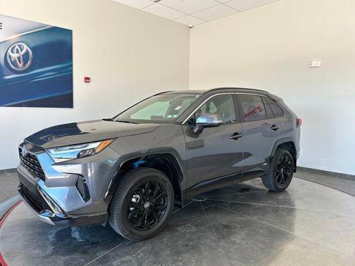 Magnetic Gray Metallic 2023 Toyota RAV4 Hybrid SE