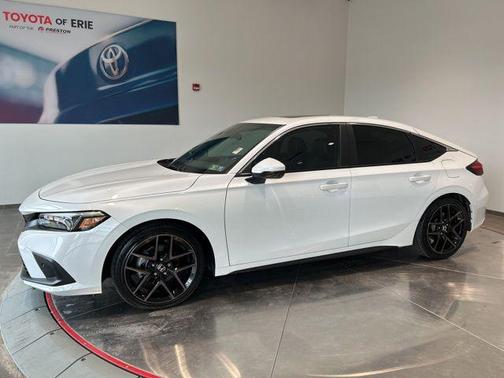 Platinum White Pearl 2023 Honda Civic Sport Touring